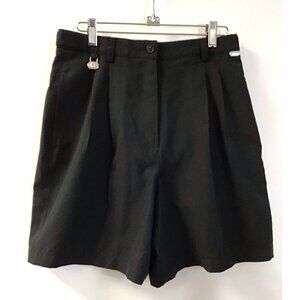LIZGOLF Lightweight Comfortable High Waisted Black Golf Shorts Size 10 🤍